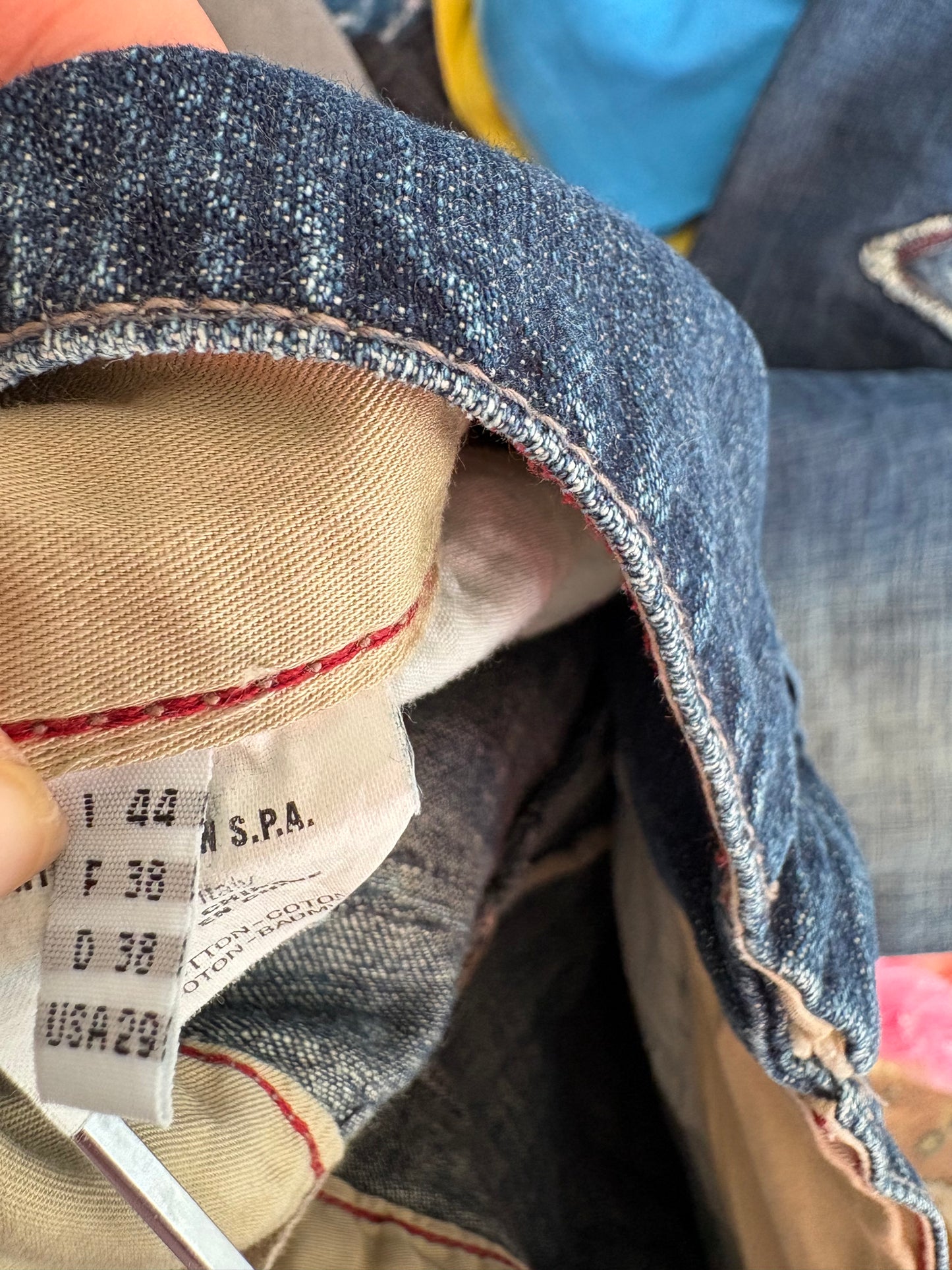 Rare Marithé + Francois Girbaud Star Flare Jeans with Lace Up Detail
