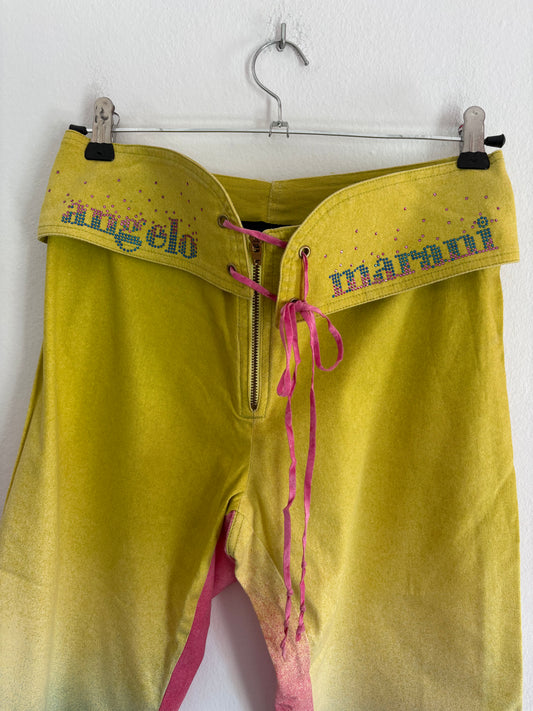 Angelo Marani Rare y2k Ombre Pants