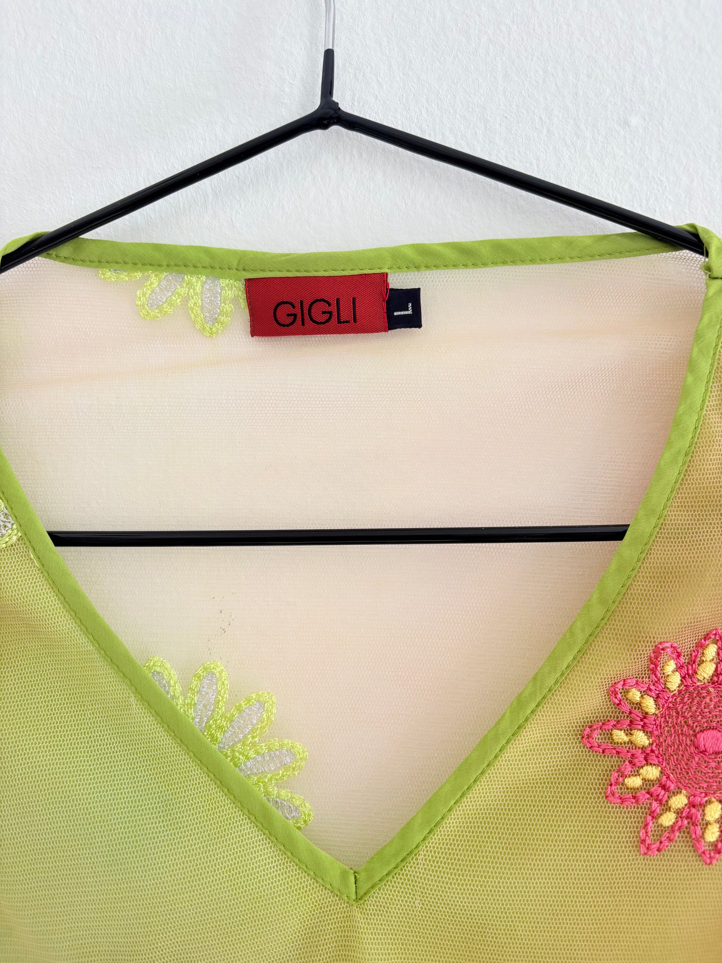 Romeo Gigli Rare 90s Mesh Top