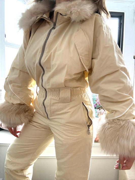 Vintage 90s Giorgio Armani Neve Après Ski Snowsuit – Made in Italy – Size IT 44