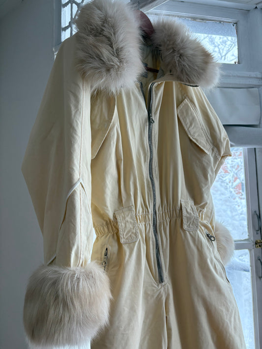 Vintage 90s Giorgio Armani Neve Après Ski Snowsuit – Made in Italy – Size IT 44