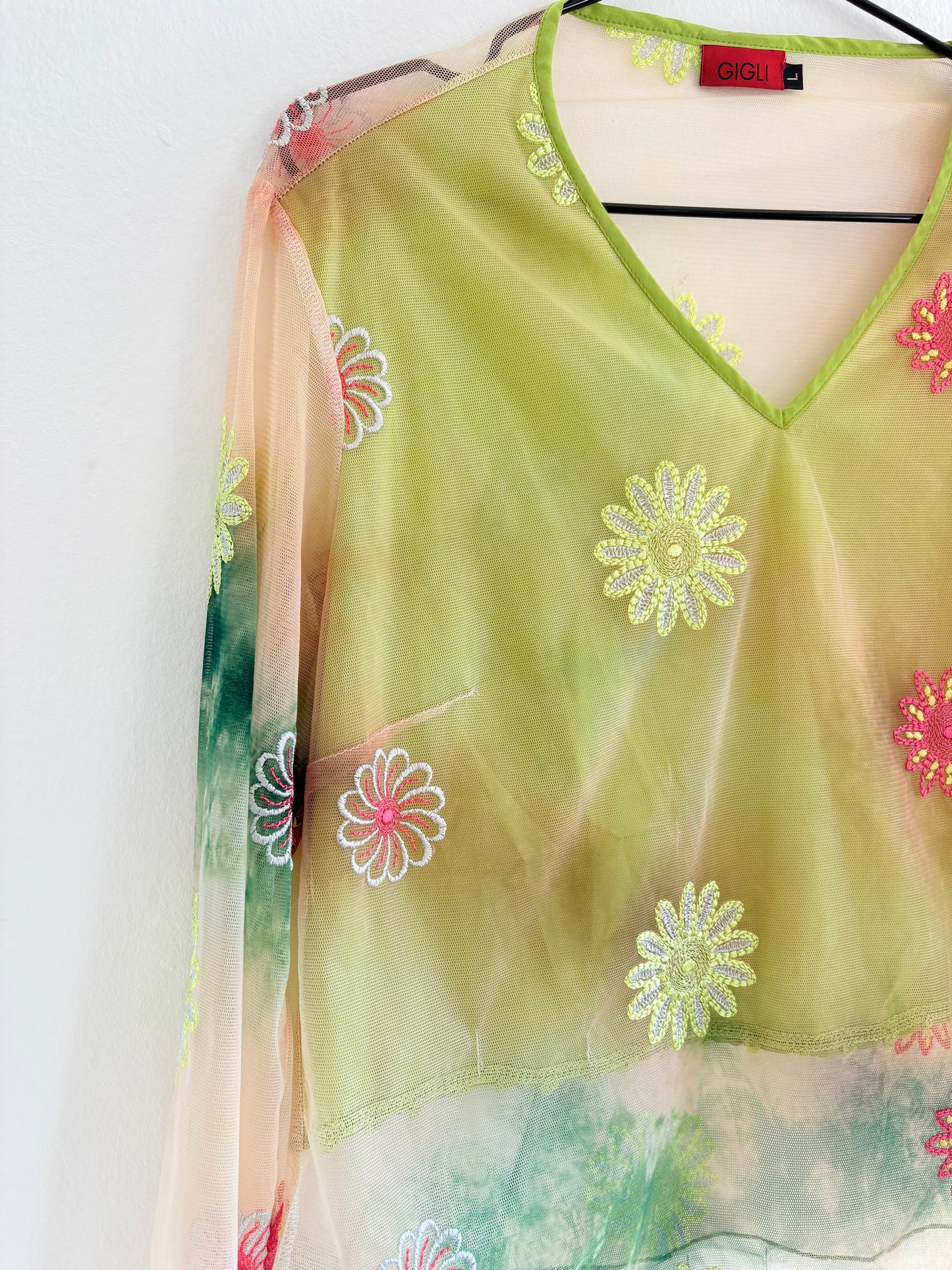 Romeo Gigli Rare 90s Mesh Top